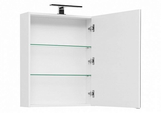 Aquanet Зеркальный шкаф Остин 65 белый – фотография-2