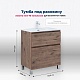 Aquanet Тумба с раковиной Алвита New 70 Flat дуб веллингтон табак – фотография-38