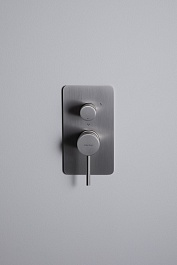 Allen Brau Смеситель для ванны Priority 5.31A11-BN (с внутренней частью, 3 выхода) никель – фотография-5