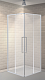 Esbano Душевой уголок Surf 100x100 ESS-100KV-C профиль хром стекло прозрачное – фотография-10