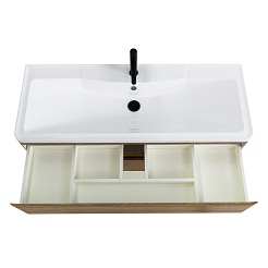 BelBagno Тумба под раковину Albano 120 подвесная Rovere Rustico – фотография-5