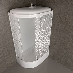 Triton Душевая кабина Коралл R 120/80 Щ0000061820 – фотография-4