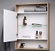 Aqwella Зеркало-шкаф для ванной Сити 50 дуб балтийский – фотография-8