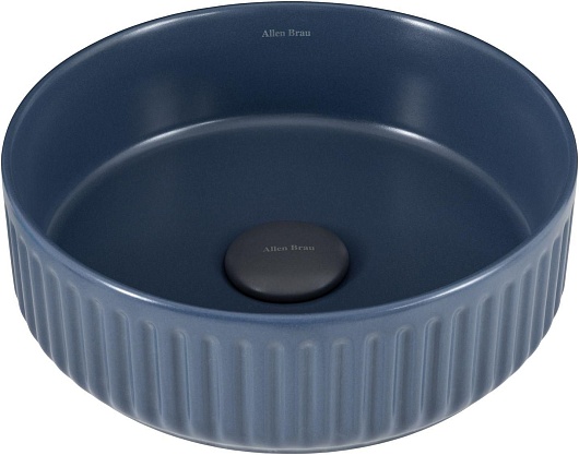 Allen Brau Мебельная накладная раковина Fantasy Line 36 4.11032.ID индиго – фото-1