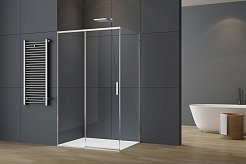 Vincea Душевой уголок Soft 2 110x90 VSR-3SO29011CL профиль хром стекло прозрачное – фотография-9