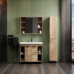 Onika Тумба с раковиной Легран 90 дуб галифакс – фотография-11