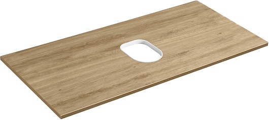 Акватон Тумба с раковиной Либерти 100 Одри Soft дуб эльвезия – картинка-9