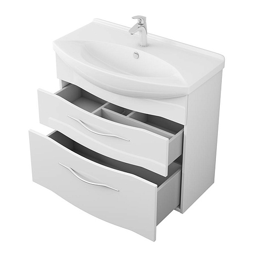 Owl 1975 Тумба с раковиной Vessla stor 75 – фотография-2