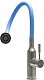 Lemark Смеситель для кухни Expert LM5082S-Blue синий/сталь – фотография-6