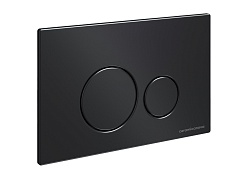 Ceramicanova Система инсталляции для унитазов Envision CN1001B с кнопкой смыва Round чёрный матовый – фотография-2