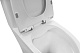 Azario Унитаз-моноблок Ansa AZ-2301 безободковый с бачком с сиденьем микролифт белый – картинка-26