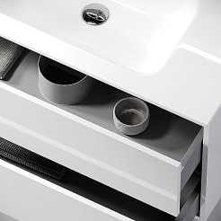 Sancos Тумба под раковину Urban 100 белый глянец – фотография-7