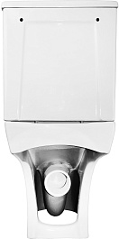 Azario Унитаз-компакт Mist AZ-45 безободковый с бачком с сиденьем микролифт белый – фотография-9