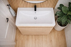 Vivon Тумба с раковиной Atwood 80 напольная дерево – фотография-3