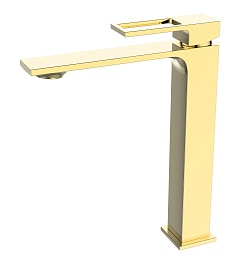 BelBagno Смеситель для накладных раковин Luce LUC-LMC-ORO-W0 золото – фотография-1