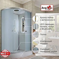 Avacan Душевая кабина 120/80 D2012RLED – фотография-2