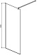 Aquatek Душевая перегородка 80x200 AQ WIW 08020BL с держателем профиль черный стекло прозрачное – картинка-11