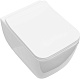 Allen Brau Унитаз подвесной Liberty 4.33007.20 белый с крышкой 4.33008.20 – фотография-46