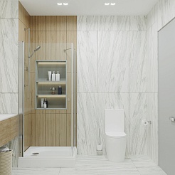 Triton Душевой уголок Форта-Хром 90/90 Щ0000054476 – фотография-7