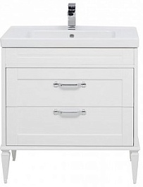 Aquanet Мебель для ванной Денвер 80 белый – фотография-7