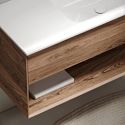 Sancos Тумба под раковину Marmi 1.0 100 R дуб чарльстон – фотография-4