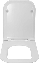 Allen Brau Унитаз подвесной Liberty 4.33012.20 белый с крышкой 4.33015.20 – фотография-3