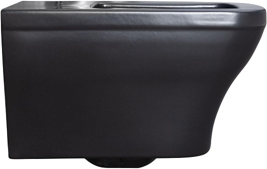 Allen Brau Чаша подвесного унитаза Infinity 4.21011.31 чёрный матовый – картинка-9