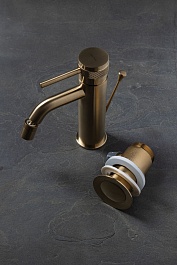 Allen Brau Смеситель для биде Priority 5.31A04-GB (с донным клапаном) золото – фотография-3