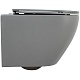 BelBagno Унитаз подвесной Colorato BB062CHR-GR безободковый – фотография-11