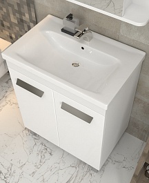 Vigo Мебель для ванной Nova 700 белая – фотография-10