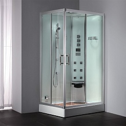 Eago Душевая кабина DZ955 F8 R белое стекло – фотография-2
