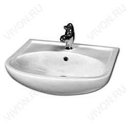 Misty Тумба с раковиной Уют 60 с 3 ящиками – фотография-2