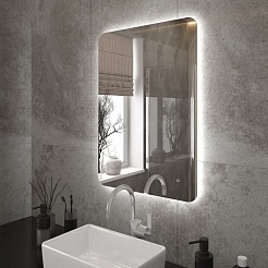 Teymi Зеркало Solli Oreol Pro 50/70 LED сенсор T20257 – фотография-11