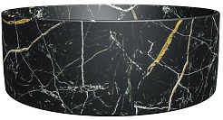 Teymi Раковина накладная Lina D41 T50199 черный мрамор – фотография-4