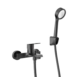 Tokito Смеситель для ванны AMA чёрный TOK-AMA-1014BL – фотография-1