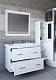 Sanflor Мебель для ванной Модена 105 белая – фотография-16