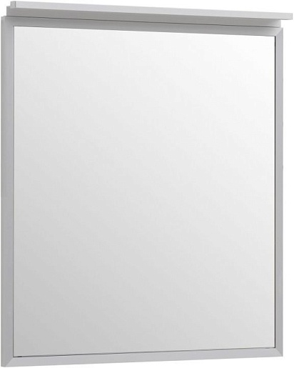Allen Brau Зеркало Priority 70 1.31014.02 серебро браш – фото-1