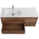 BelBagno Тумба под раковину Kraft 120 L подвесная Rovere Tabacco – фотография-17