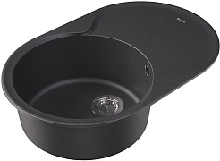 Florentina Мойка кухонная Лацио 780 черная – фотография-2