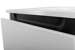 Cezares Тумба с раковиной Slider 80 с 2 ящиками белая – фотография-22