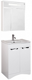 Onika Мебель для ванной "Лагуна-Квадро 60" белая – фотография-1