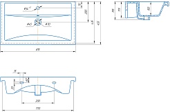 Onika Мебель для ванной Стрим 80.12 белая – фотография-19