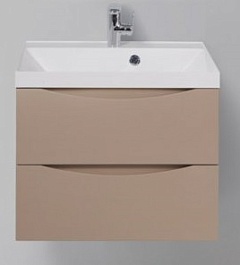 BelBagno Тумба для умывальника MARINO 600 Capucino Lucido – фотография-1