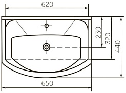 Corozo Мебель для ванной Монро 65 – фотография-13