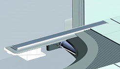 BERGES Wasserhaus Душевой лоток B1 Keramik 600 094117 бронза – фотография-5