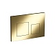 Ceramicanova Кнопка смыва Balance Square CN12-002BG брашированное золото – фотография-5