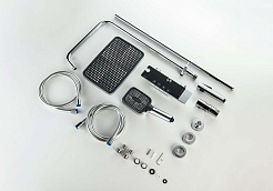 Aquatek Душевая стойка Поларис AQ3040CR хром – фотография-2