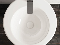 Ceramicanova Раковина моноблок 55/85 CN1807 белая – фотография-5