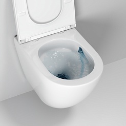 Grossman Унитаз подвесной GR-4411SQ белый – фотография-6