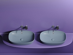 Ceramicanova Мебельная раковина Element 60 CN6049MHL серо-голубой матовый – фотография-4